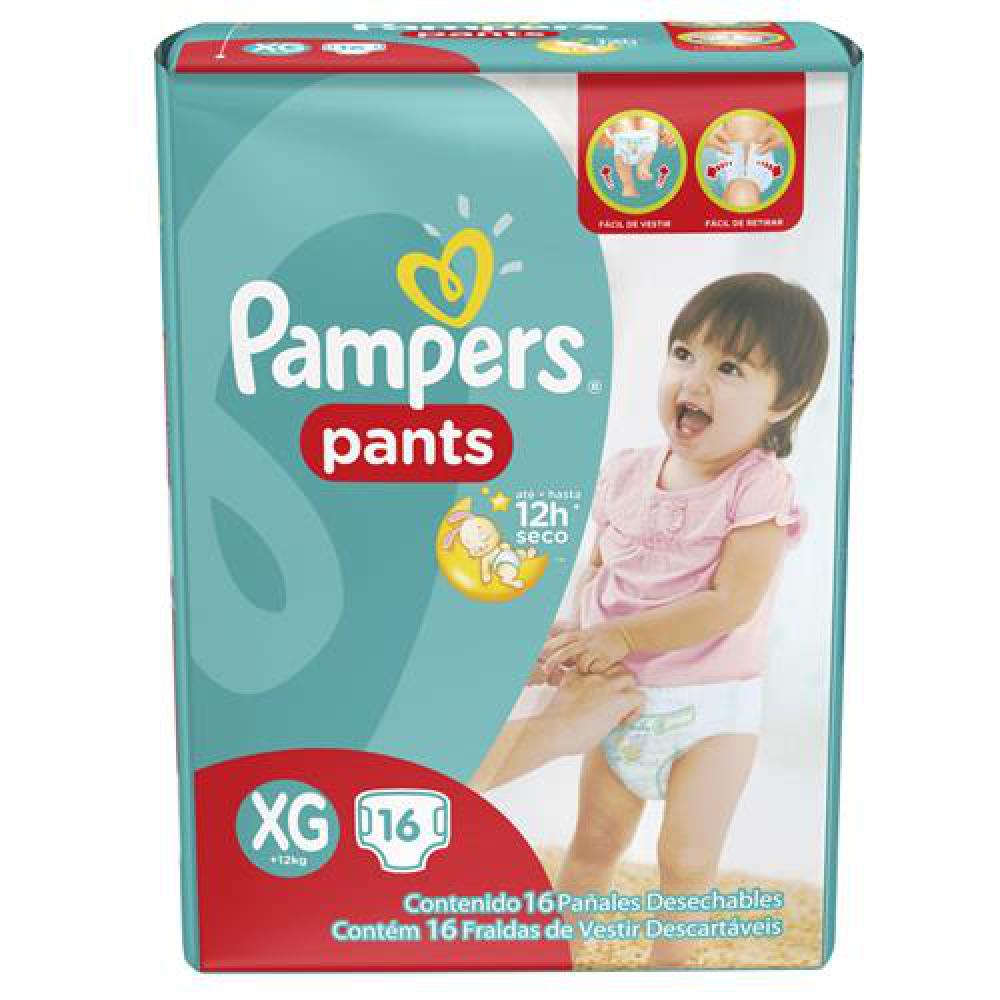 Fralda Pampers Pants com 16 Unidades XG