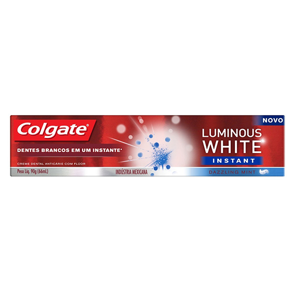 CREME D.COLGATE LUMINOUS WHITE INSTANT 90G