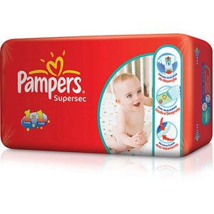 Fralda Pampers Supersec P Com 42 Unidades