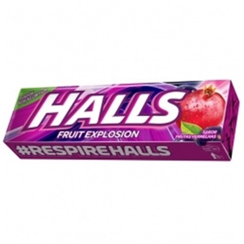 HALLS DROPS FRUTAS VERMELHAS 10UN