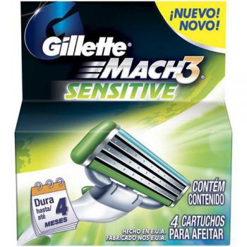 Carga Mach3 Sensitive Com 4 Unidades