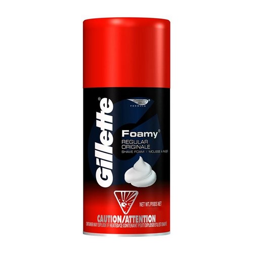 Espuma De Barbear Gillettete Foamy Regular 175g