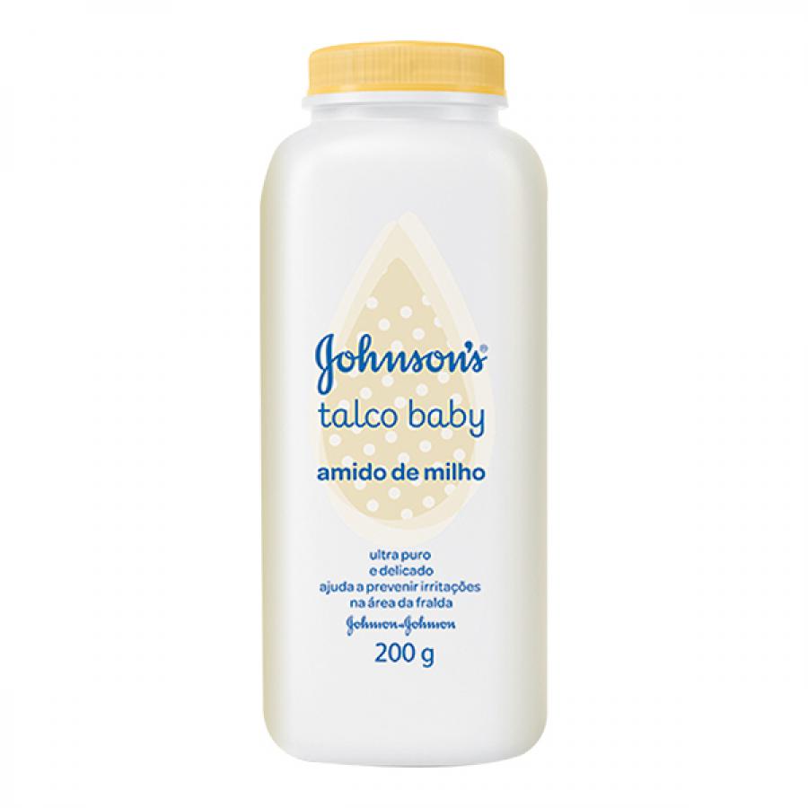 TALCO J&J BABY AMIDO DE MILHO 200GR