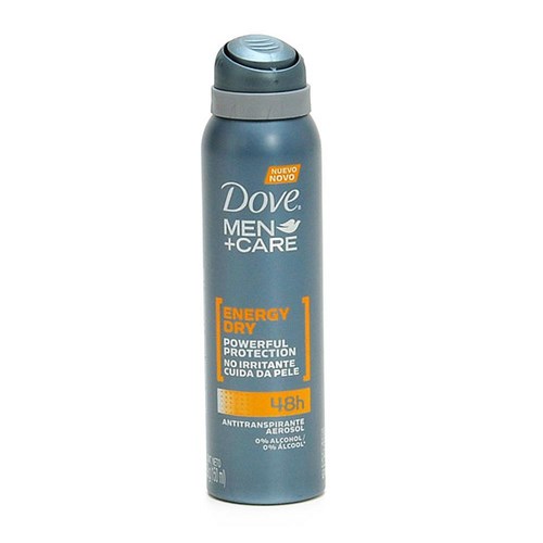 Desodorante dove aerosol 89g men energy dry