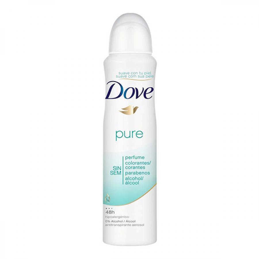 Desodorante Dove Aerosol Pure 100g