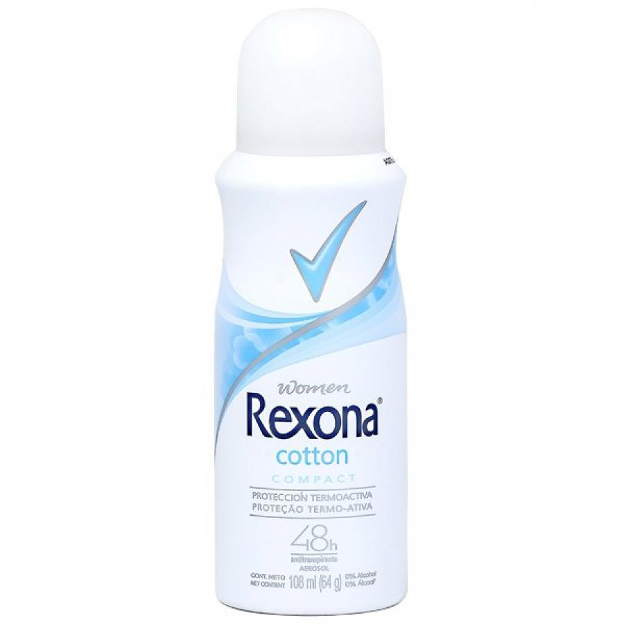 Desodorante Rexona aerosol compact cotton