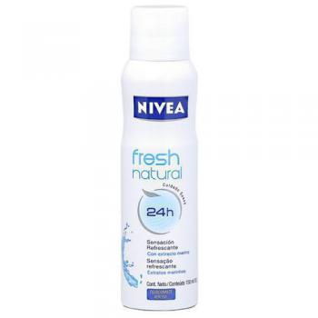 Desodorante Aerossol Fresh Natural Nivea 150ml