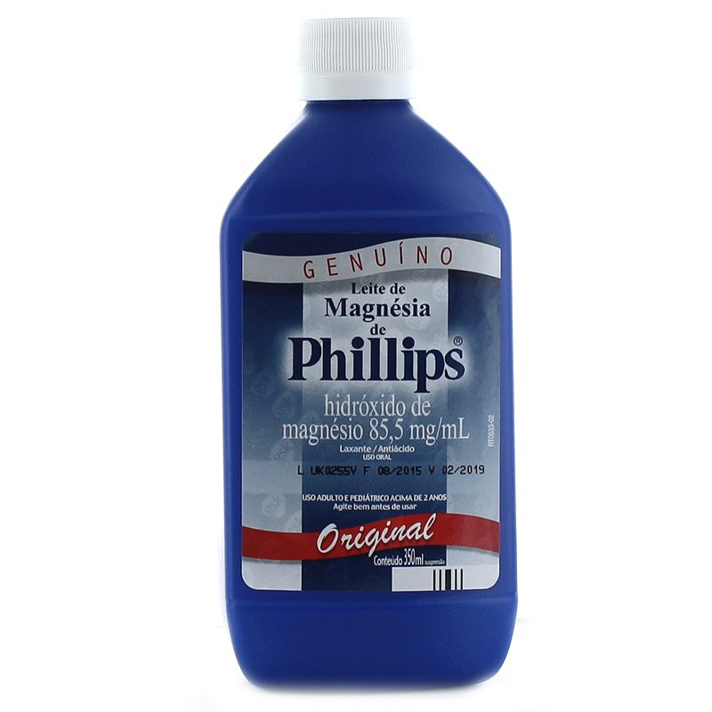 Leite de Magnesia Phillips Tradicional 120ml