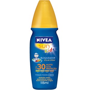 Bronzeador Nivea FPS 30 Kids Spray 115ml