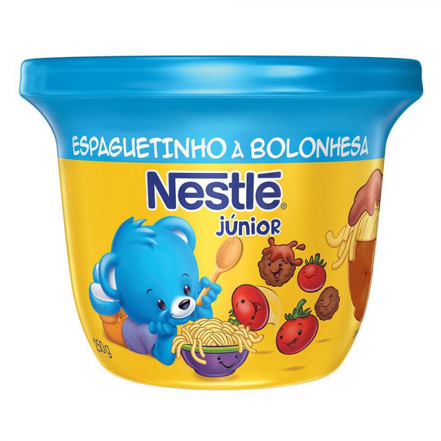Papinha Nestle Espaguetinho a Bolonhesa 250g