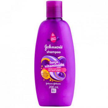 Shampoo Infantil Johnson's Forca Vitaminada 200ml