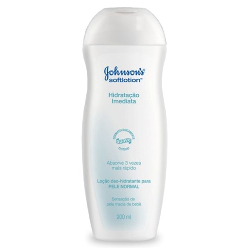 Johnson & Johnson Softlotion Hidratação Imediata 200ml