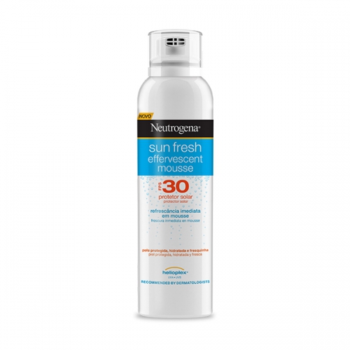 Protetor Solar Neutrogena Sun Fresh Mousse Efervescente  FPS30 200ml
