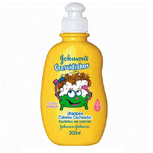Shampoo Infantil Johnsons & Johnsons  crescimeto dos cachos 200ml