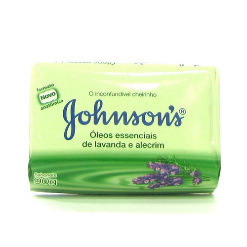Sabonete Johnsons & Johnsons Lavanda E Alecrim 90g