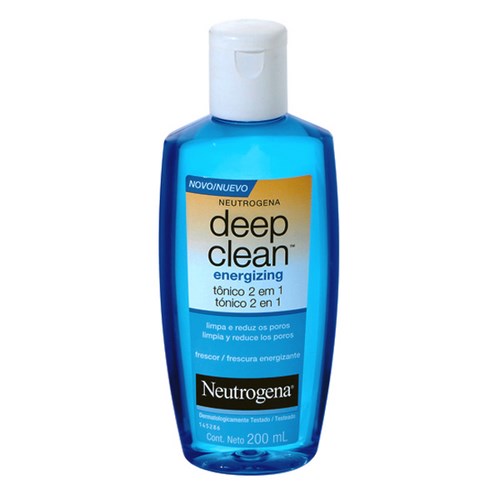 Neutrogena deep clean tonico 2x1