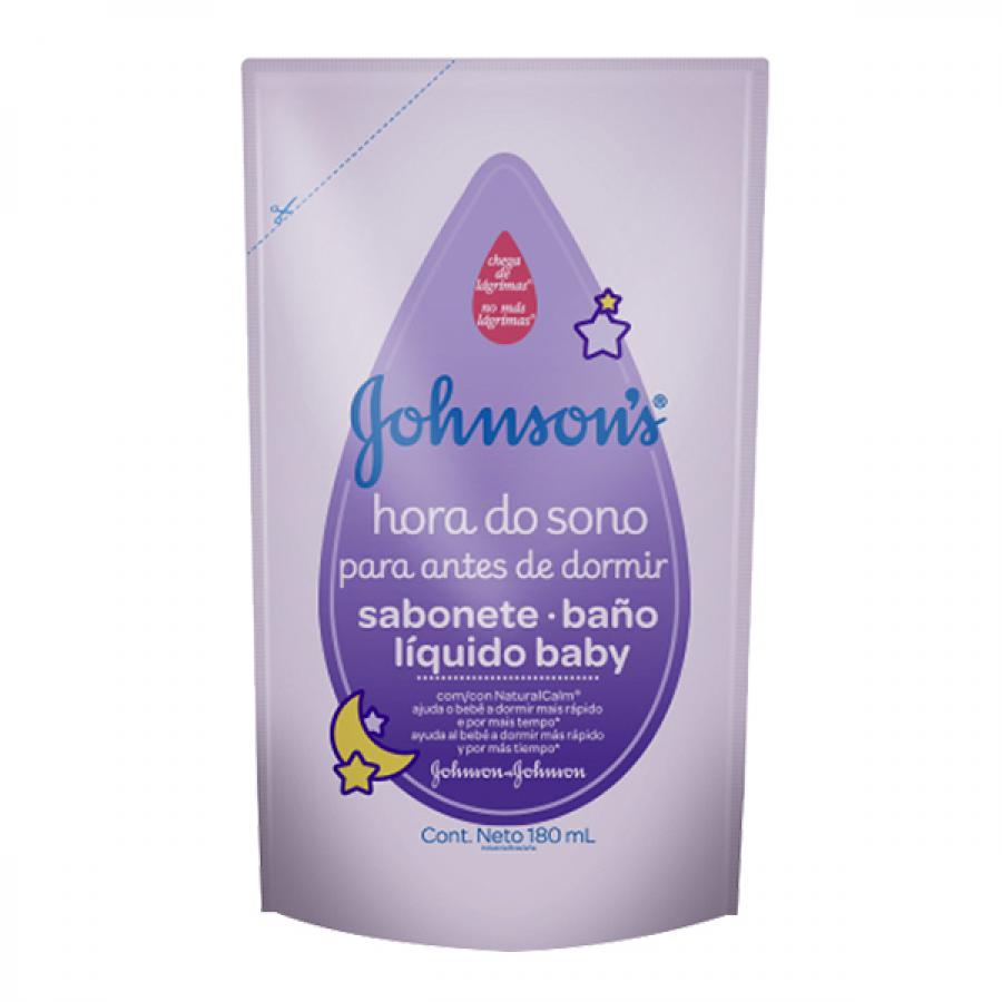 Sabonete Johnson's Baby Liquido Refil 180ml