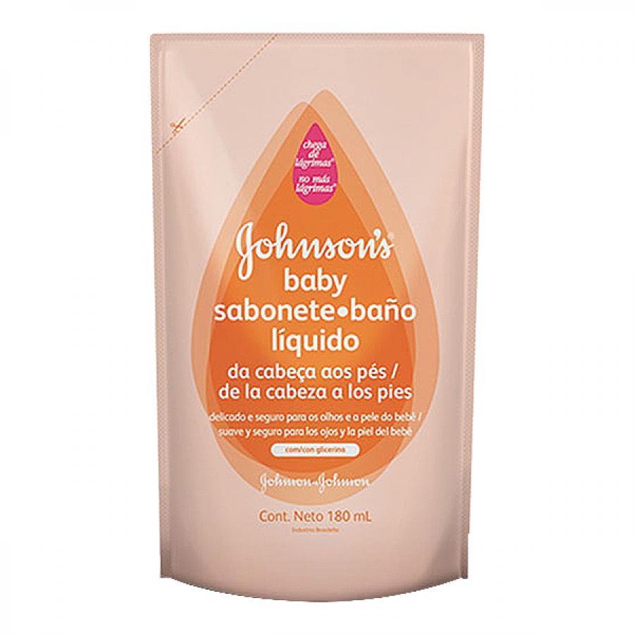 Sabonete Liquido Johnsons Baby Cabeca Aos Pes Refil 180ml