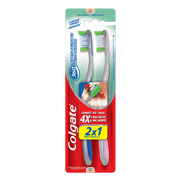 ESCOVA DENTAL Colgate 360 Halito Saudavel Leve 2 Pague 1