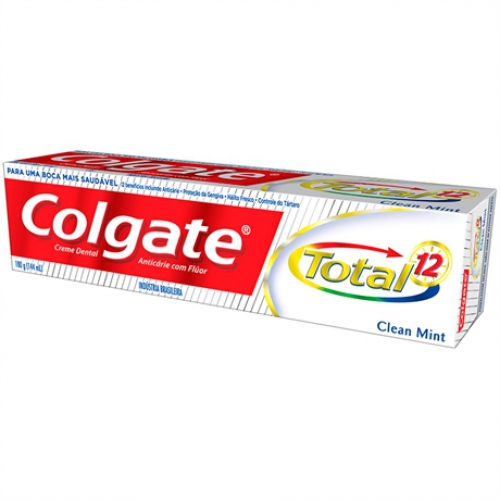 Creme Dental Colgate Total 12 Clean Mint 180g