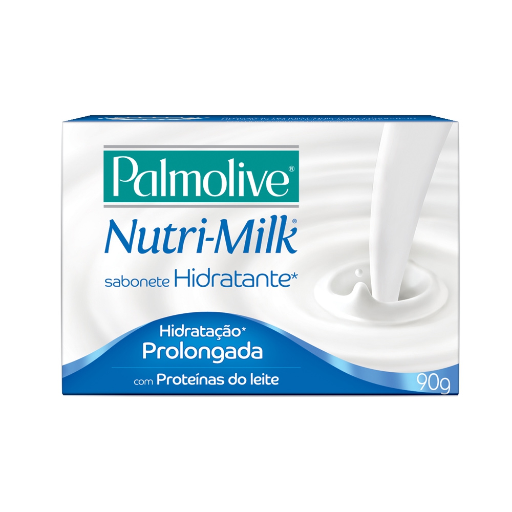 SABONETE PALMOLIVE NUTRI-MILK HIDRATANTE PROTEÍNA DO LEITE 90G