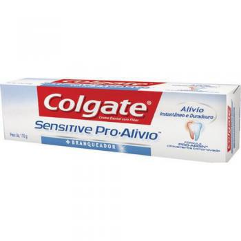 Creme Dental Colgate Pro Alivio Branqueador 110g