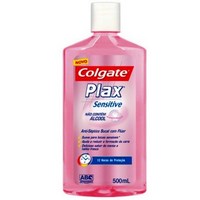Enxaguatório Plax Sensitive Sem Álcool  500ml