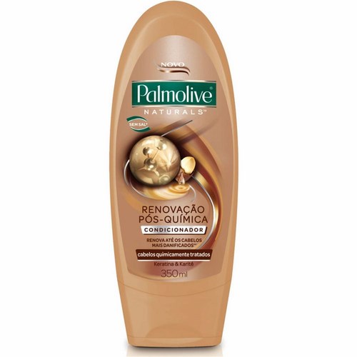 CONDICIONADOR PALMOLIVE NATURALS RENOVACAO POS QUIMICA 350ML