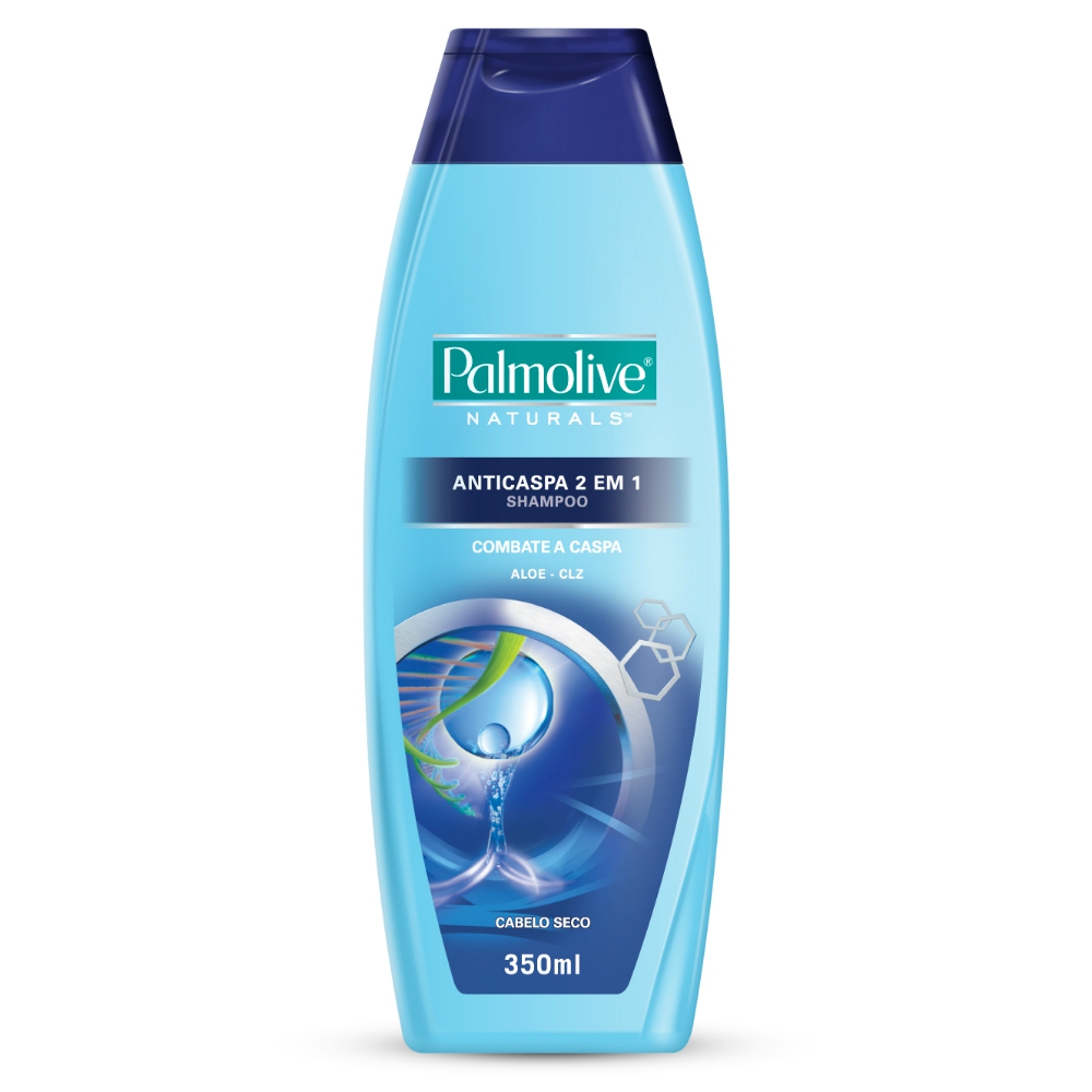 SHAMPOO PALMOLIVE ANTI CASPA 2EM1 SECO 350ML