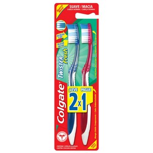 Escova Dental Colgate Twister Fresh Leve 2un Pague 1un
