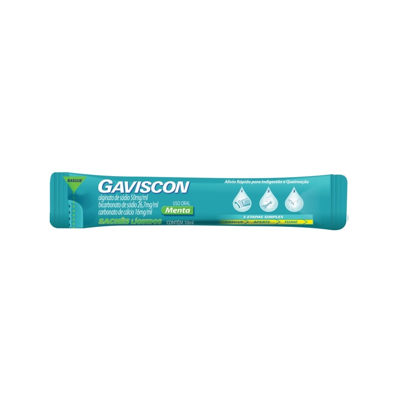 Gaviscon com 1 Sachê 10ml