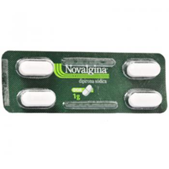Novalgina 1G com 4 Comprimidos