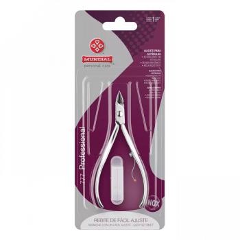 Alicate De Cutícula Mundial 777 Inox
