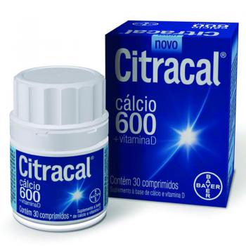 Citracal Calcio 600+D c/ 30 Comprimidos
