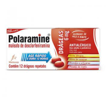 Polaramine 6mg 12 drágeas