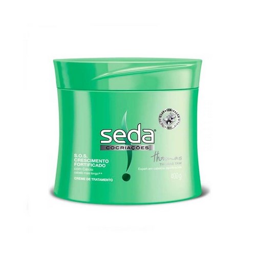 Creme seda tratamento 400g sos crescimento e força