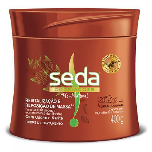 Creme De Tratamento Seda  Revolução Reparadora Massa 400g