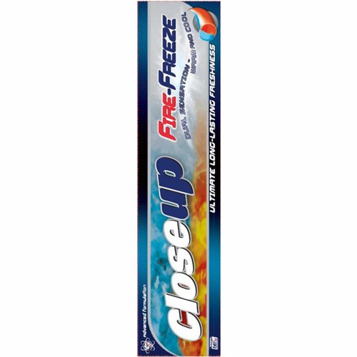 Creme Dental Close Up Fire Freeze Intense 90g