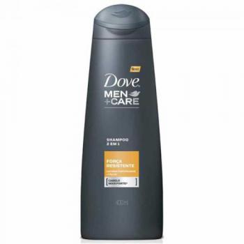 Shampoo Men+Care 2 Em 1 Força Resistente Dove 400ml