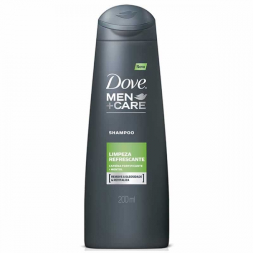 Shampoo Dove Men Care Limpeza Refrescante 200ml