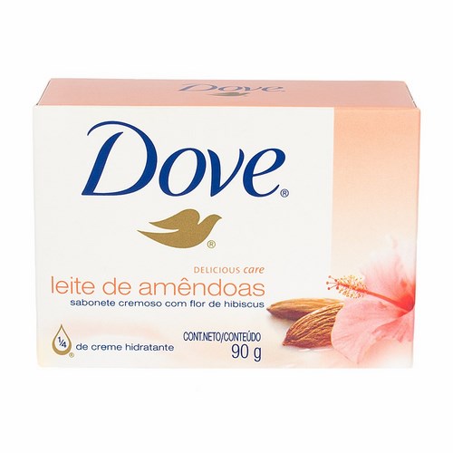 Sabonete Dove Cr. Amêndoa 90g