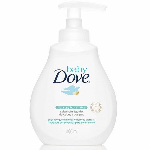 Sabonete Dove Baby Hidratacao Sensivel 400ml