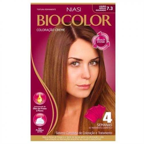 Tintura BioColor Creme 7.3 Louro Dourado