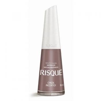 ESMALTE RISQUE METAL - CINZA INCERTO