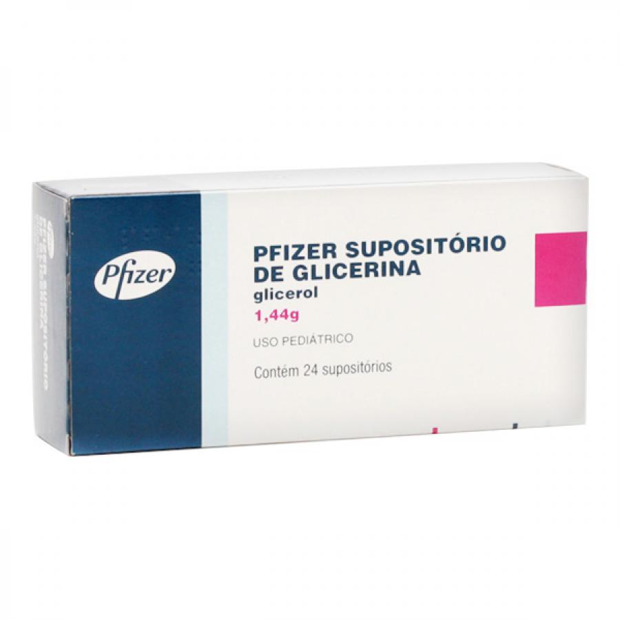 Supositorio de Glicerina Infantil com 24 Unidades