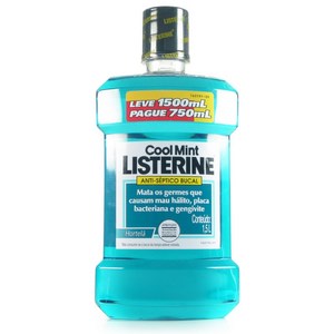 Enxaguatório Listerine Cool Min Leve 1500ml Pague 750ml