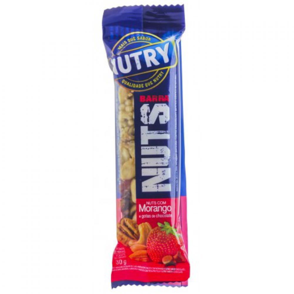 CEREAIS NUTRY NUTS MORANGO 30GR
