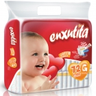 Fralda Enxutita Super Jumbo G 72 Unidades