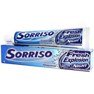 Creme Dental Sorriso Fresh Explosion Night 90g