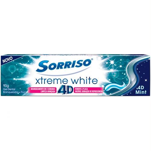 Creme dental Sorriso Xtreme White 4d 90g